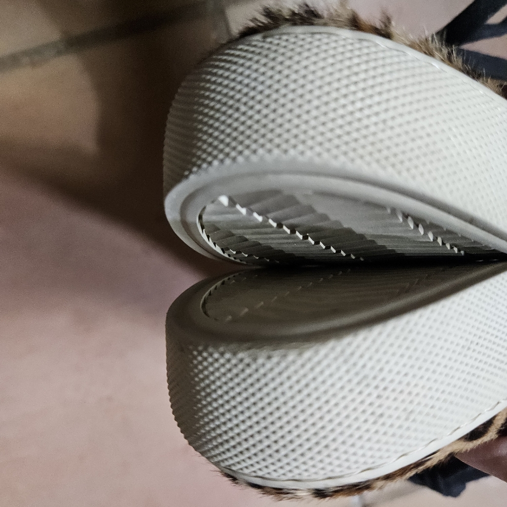 GREATS BROOKLYN Leopard Calf Hair Sneakers - Picture 9 of 12